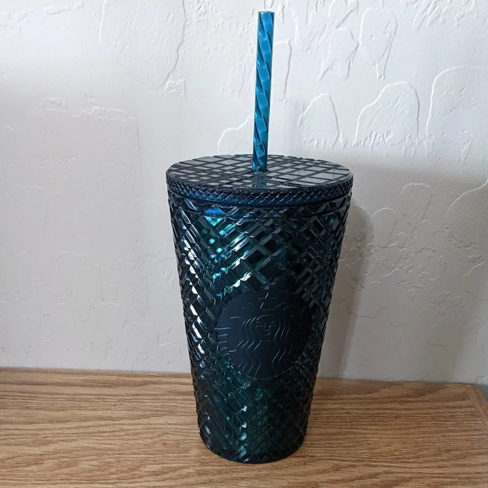 Starbucks Winter Emerald Grid 16 oz. Tumbler